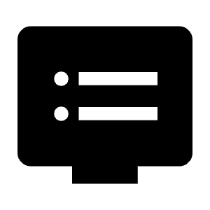 Dvr Fill Icon from Outlined Fill - Material Symbols Set