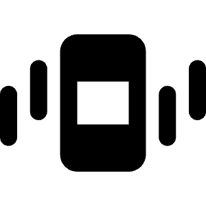 Edgesensor High Fill Icon from Rounded Fill - Streamline Material Free Set