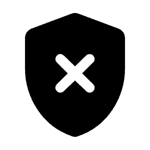 Gpp Bad Fill Icon from Rounded Fill - Material Symbols Set