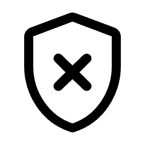 Gpp Bad Icon from Rounded Line - Material Symbols Set