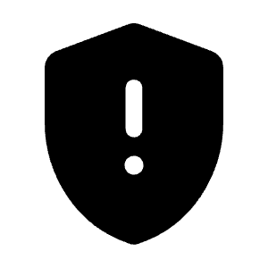Gpp Maybe Fill Icon from Rounded Fill - Material Symbols Set