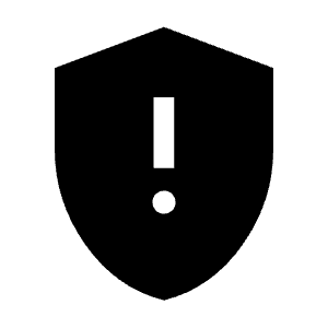 Gpp Maybe Fill Icon from Sharp Fill - Material Symbols Set