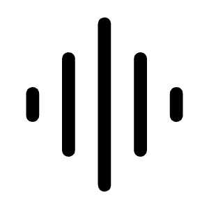 Graphic Eq Icon from Rounded Line - Material Symbols Set