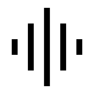 Graphic Eq Icon from Sharp Line - Material Symbols Set