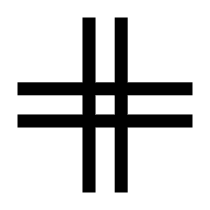 Grid Goldenratio Icon from Sharp Line - Material Symbols Set