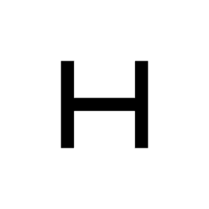 H Mobiledata Icon from Outlined Line - Material Symbols Set