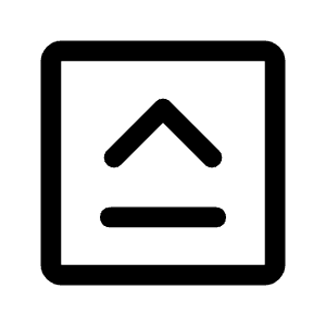 Keyboard Capslock Badge Icon from Rounded Line - Material Symbols Set