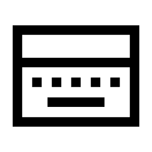 Keyboard Onscreen Icon from Sharp Line - Material Symbols Set