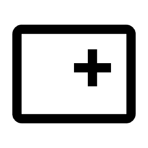 Magnify Fullscreen Icon from Outlined Line - Material Symbols Set