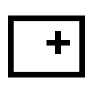 Magnify Fullscreen Icon from Sharp Line - Material Symbols Set