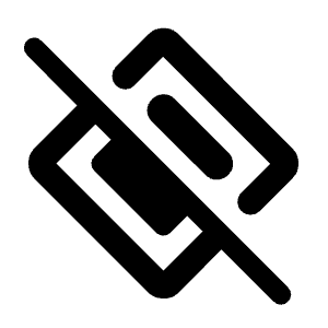 Nearby Off Icon from Rounded Line - Material Symbols Set