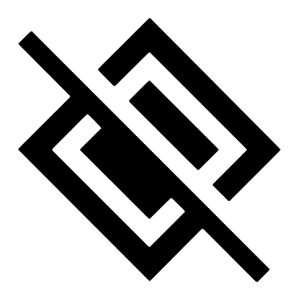 Nearby Off Fill Icon from Sharp Fill - Material Symbols Set