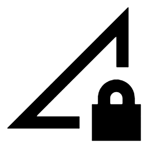 Network Locked Icon from Sharp Line - Material Pro Free Set