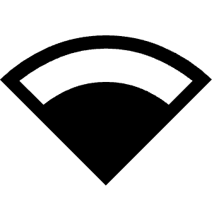 Network Wifi 3 Bar Fill Icon from Outlined Fill - Material Symbols Set