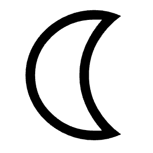 Nightlight Icon from Sharp Line - Material Symbols Set