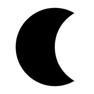 Nightlight Fill Icon from Outlined Fill - Material Symbols Set
