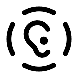 Noise Control Off Icon from Rounded Line - Material Symbols Set