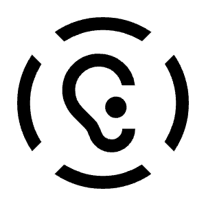 Noise Control Off Fill Icon from Sharp Fill - Material Symbols Set