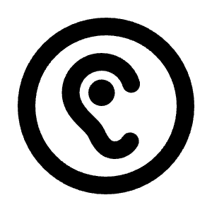 Noise Control On Icon from Rounded Line - Material Pro Free Set