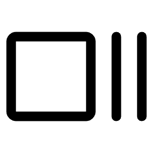 Overview Key Icon from Rounded Line - Material Symbols Set