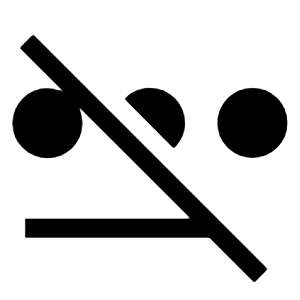 Password 2 Off Fill Icon from Sharp Fill - Material Symbols Set