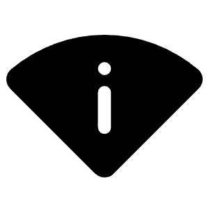 Perm Scan Wifi Fill Icon from Rounded Fill - Material Symbols Set