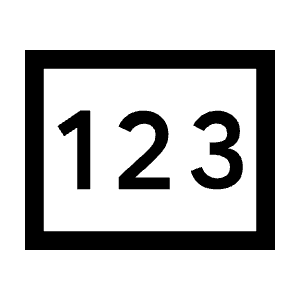 Pin Icon from Sharp Line - Material Symbols Set
