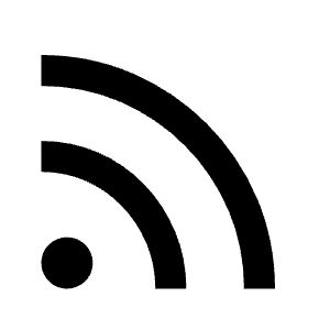 Rss Feed Fill Icon from Sharp Fill - Material Symbols Set
