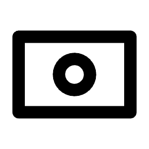 Screenshot Keyboard Icon from Outlined Line - Streamline Material Free Set