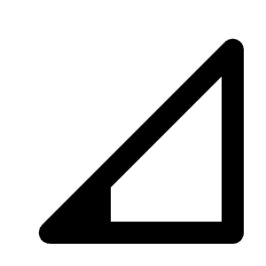 Signal Cellular 1 Bar Icon from Outlined Line - Streamline Material Free Set