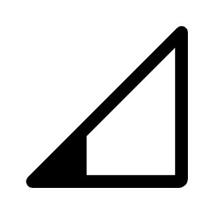 Signal Cellular 1 Bar Icon from Rounded Line - Material Symbols Set