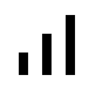 Signal Cellular Alt Fill Icon from Sharp Fill - Material Symbols Set