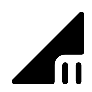 Signal Cellular Pause Fill Icon from Rounded Fill - Material Symbols Set