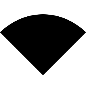 Signal Wifi 4 Bar Icon from Sharp Line - Material Symbols Set