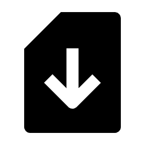 Sim Card Download Fill Icon from Outlined Fill - Streamline Material Free Set