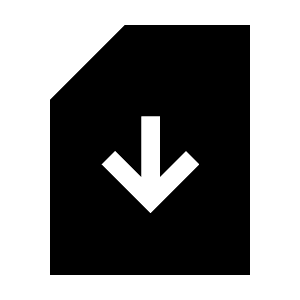 Sim Card Download Fill Icon from Sharp Fill - Material Symbols Set