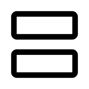 Splitscreen Icon from Outlined Line - Material Symbols Set