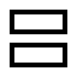 Splitscreen Icon from Sharp Line - Material Symbols Set