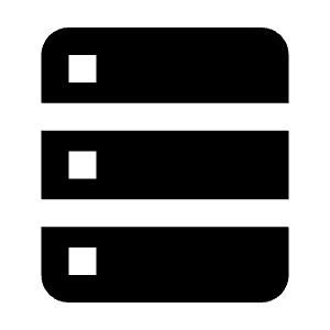 Storage Fill Icon from Rounded Fill - Material Pro Free Set