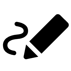 Stylus Note Fill Icon from Rounded Fill - Material Symbols Set
