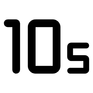 Timer 10 Select Icon from Rounded Line - Material Symbols Set