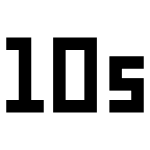 Timer 10 Select Fill Icon from Sharp Fill - Streamline Material Free Set