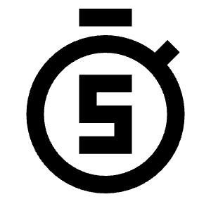 Timer 5 Icon from Sharp Line - Material Pro Free Set