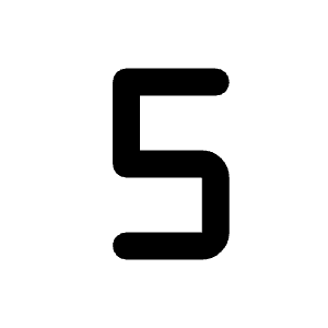 Timer 5 Shutter Icon from Rounded Line - Material Symbols Set