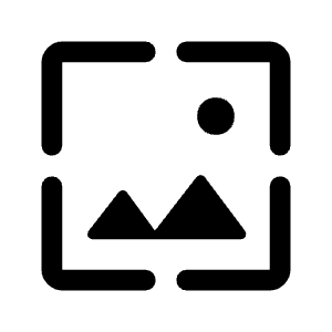 Wallpaper Icon from Rounded Line - Material Symbols Set
