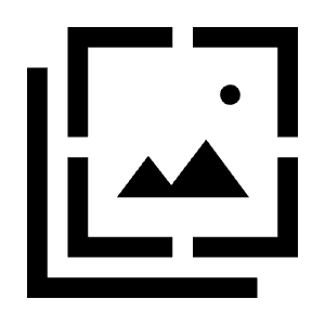 Wallpaper Slideshow Icon from Sharp Line - Material Symbols Set