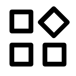 Widgets Icon from Rounded Line - Material Symbols Set