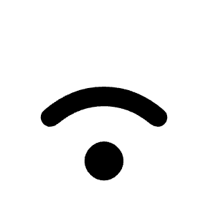 Wifi 2 Bar Icon from Rounded Line - Material Symbols Set