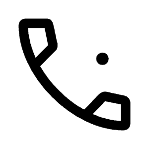Wifi Calling Bar 1 Icon from Rounded Line - Material Symbols Set