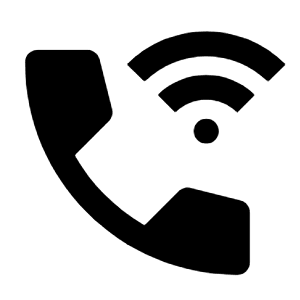 Wifi Calling Bar 3 Fill Icon from Outlined Fill - Material Pro Free Set